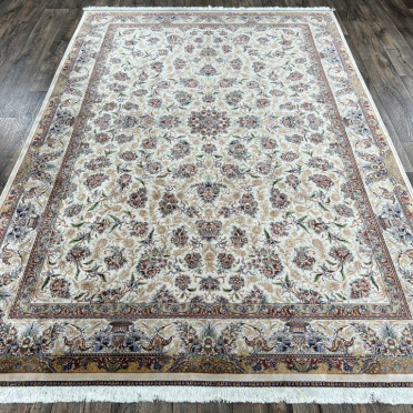 Иранский ковер Iran Qum Iran G220 (Шелк - Модал, кремовый)