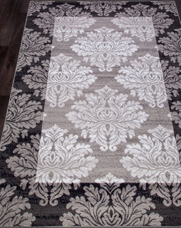 Ковер российский d213 SILVER (Полипропилен, темно-серый)