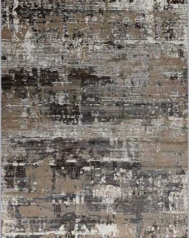 Ковер белорусский 5183A1 Боттичелли (Полипропилен, серый, коричневый)