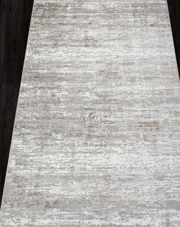 Ковер турецкий 00741A PARADIZE (Полиэстер, серый)