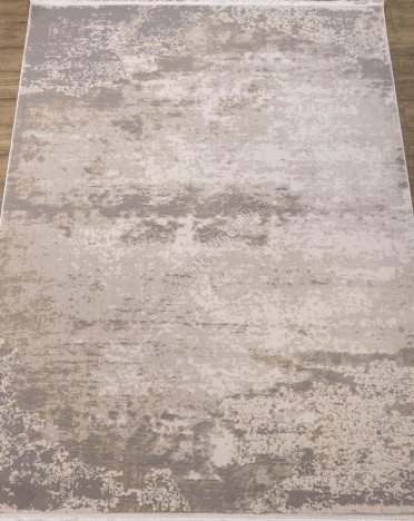 Ковер российский 27717-23327 Лакшери (PP Heatset Высокоплотный, бежевый, серый)