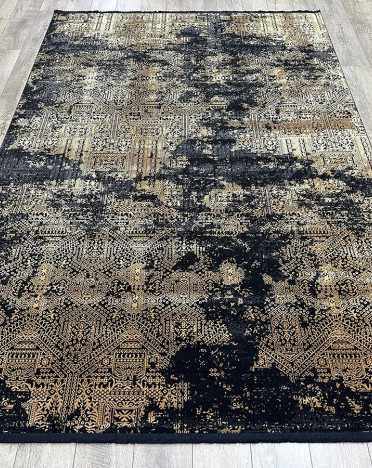 8624A BLACK/ORANGE DAHLIA