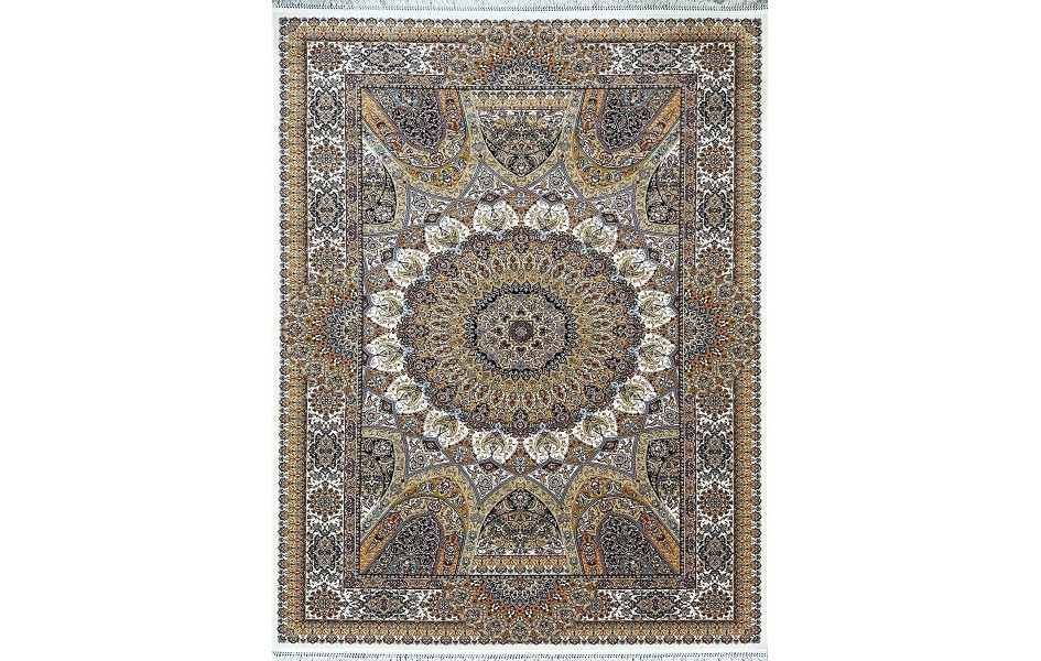 Ковер турецкий Абришим 3809A CREAM прямоугольный