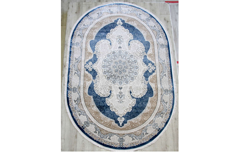 Ковер Avangard 36945A OVAL BLUE / BLUE
