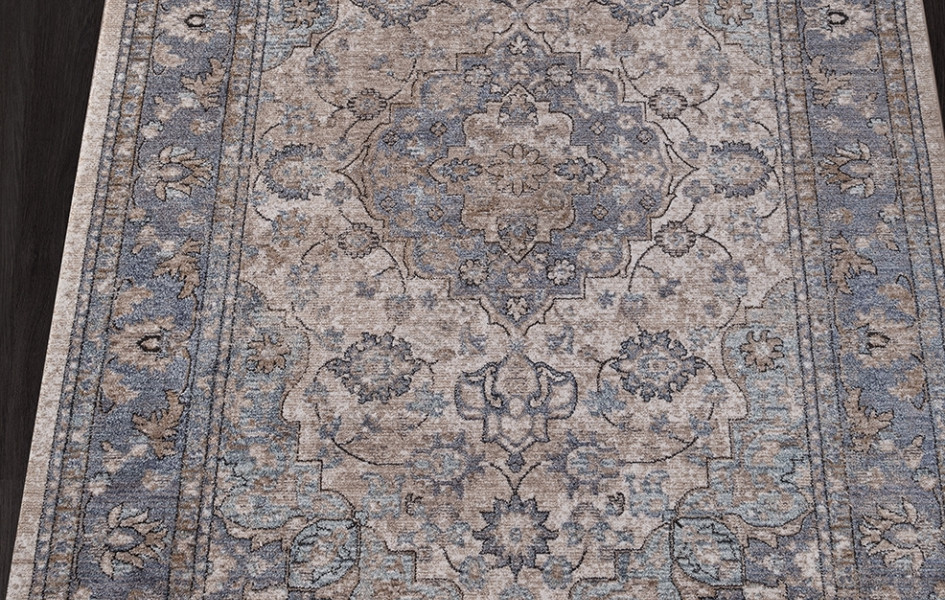 Ковер 35017 - 030 BLUE - Прямоугольник - коллекция BALTIMORE