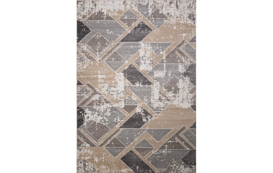 Российский ковер D979 - BEIGE - Прямоугольник - коллекция NATUREL