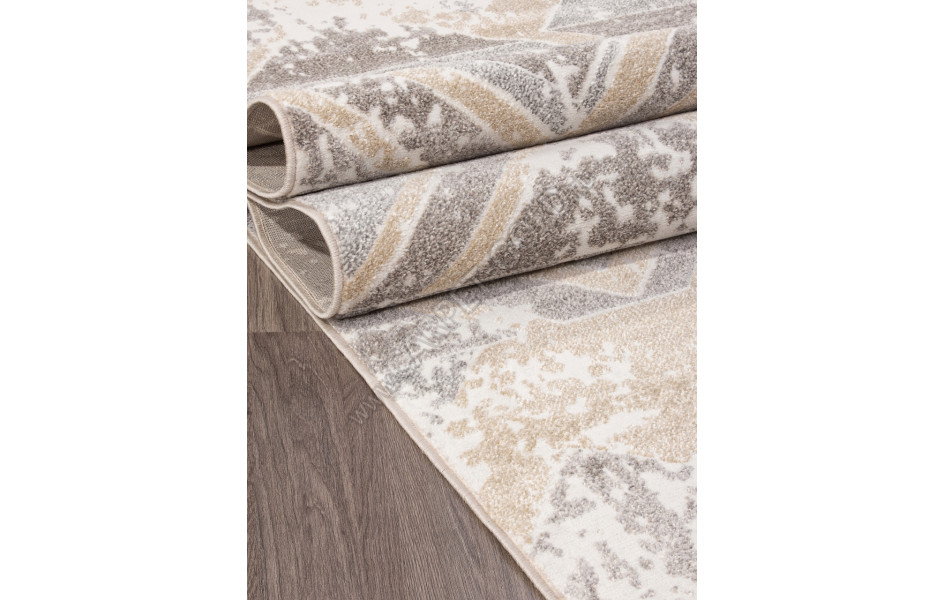 Российский ковер D979 - BEIGE - Прямоугольник - коллекция NATUREL