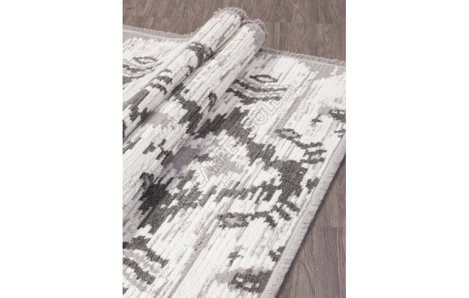 Ковер A940AW - L.GREY / P.WHITE - Прямоугольник - коллекция JOLI