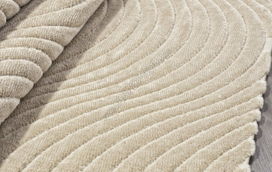 Ковер E126AP - BEIGE / BEIGE - Прямоугольник - коллекция JUNO