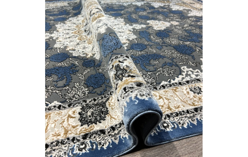 ISFAHAN 29026A BLUE-BLUE овал